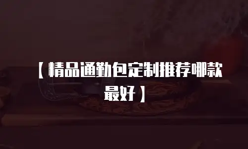 【精品通勤包定制推荐哪款最好】