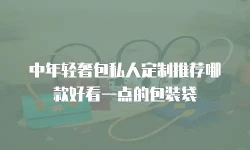 中年轻奢包私人定制推荐哪款好看一点的包装袋