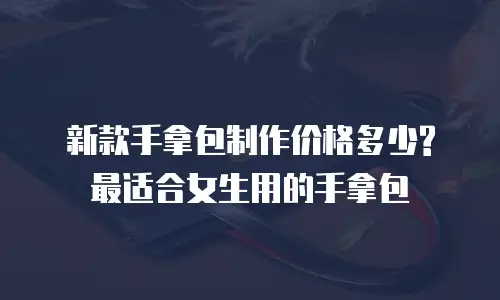 新款手拿包制作价格多少? 最适合女生用的手拿包