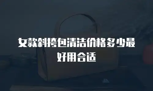 女款斜挎包清洁价格多少最好用合适