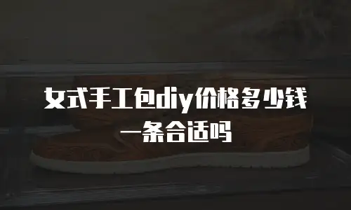女式手工包diy价格多少钱一条合适吗