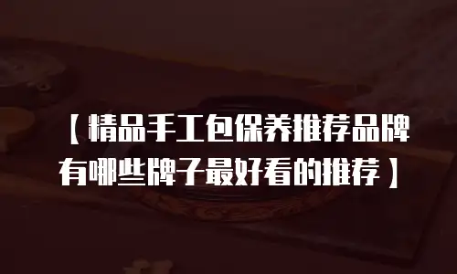 【精品手工包保养推荐品牌有哪些牌子最好看的推荐】