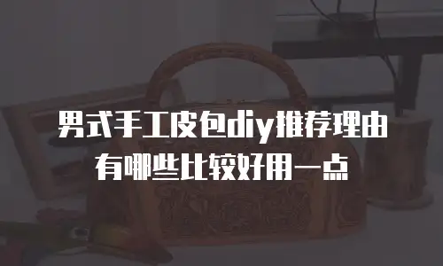 男式手工皮包diy推荐理由有哪些比较好用一点-钟雨佳手工包