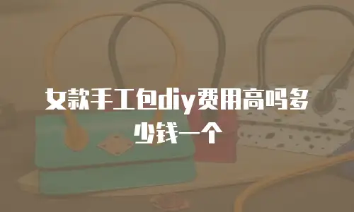 女款手工包diy费用高吗多少钱一个