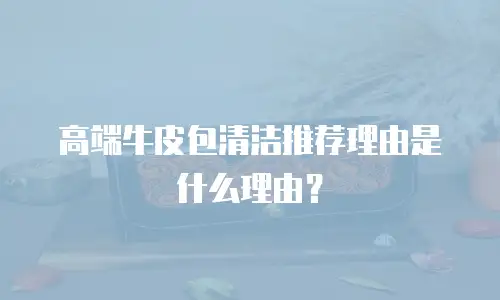 高端牛皮包清洁推荐理由是什么理由？