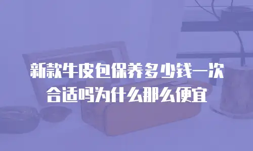新款牛皮包保养多少钱一次合适吗为什么那么便宜