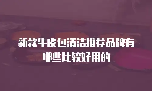 新款牛皮包清洁推荐品牌有哪些比较好用的