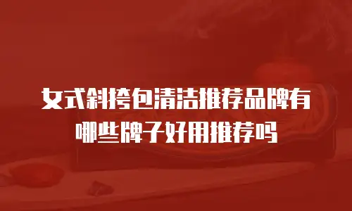 女式斜挎包清洁推荐品牌有哪些牌子好用推荐吗
