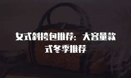 女式斜挎包推荐：大容量款式冬季推荐