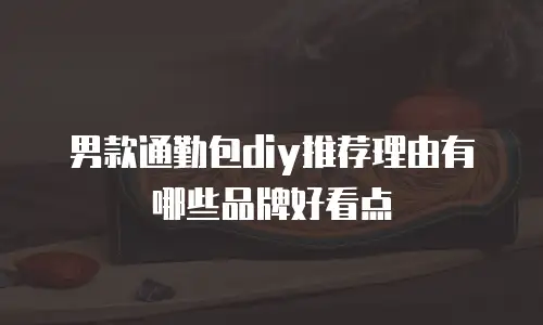 男款通勤包diy推荐理由有哪些品牌好看点