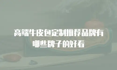 高端牛皮包定制推荐品牌有哪些牌子的好看