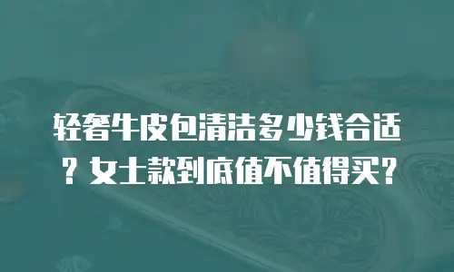 轻奢牛皮包清洁多少钱合适？女士款到底值不值得买？