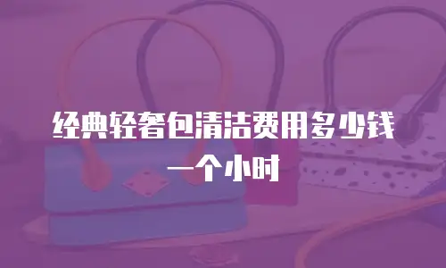经典轻奢包清洁费用多少钱一个小时