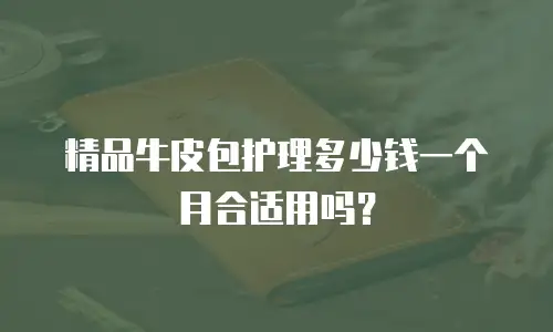 精品牛皮包护理多少钱一个月合适用吗？