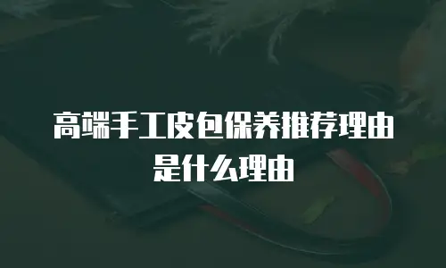 高端手工皮包保养推荐理由是什么理由