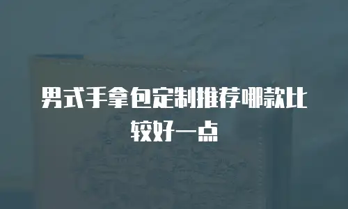 男式手拿包定制推荐哪款比较好一点