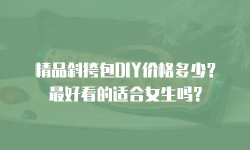 精品斜挎包DIY价格多少？最好看的适合女生吗？