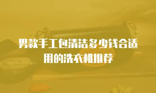男款手工包清洁多少钱合适用的洗衣机推荐