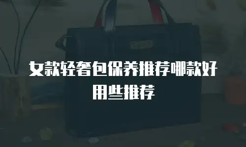 女款轻奢包保养推荐哪款好用些推荐
