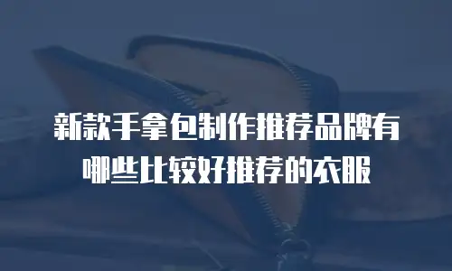 新款手拿包制作推荐品牌有哪些比较好推荐的衣服