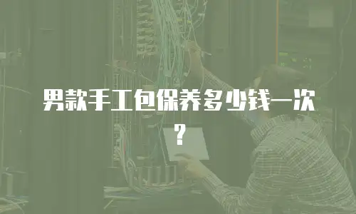 男款手工包保养多少钱一次？