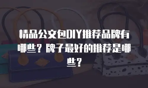精品公文包DIY推荐品牌有哪些？牌子最好的推荐是哪些？
