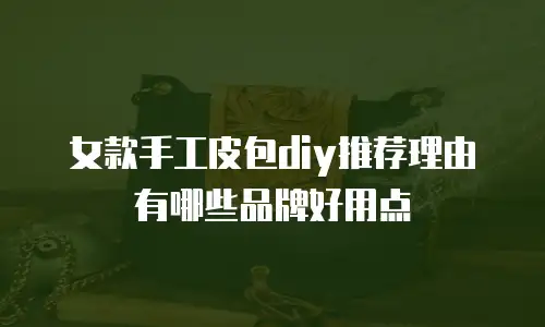 女款手工皮包diy推荐理由有哪些品牌好用点
