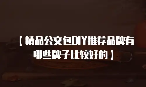 【精品公文包DIY推荐品牌有哪些牌子比较好的】