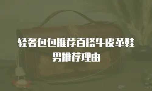 轻奢包包推荐百搭牛皮革鞋男推荐理由