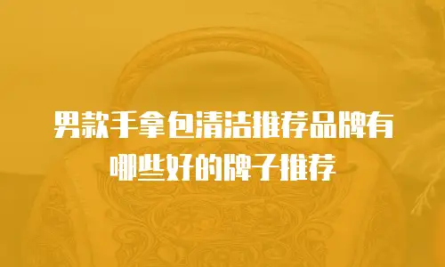 男款手拿包清洁推荐品牌有哪些好的牌子推荐