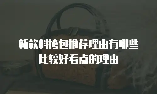 新款斜挎包推荐理由有哪些比较好看点的理由