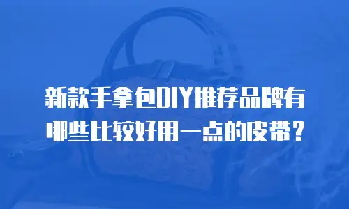 新款手拿包DIY推荐品牌有哪些比较好用一点的皮带？
