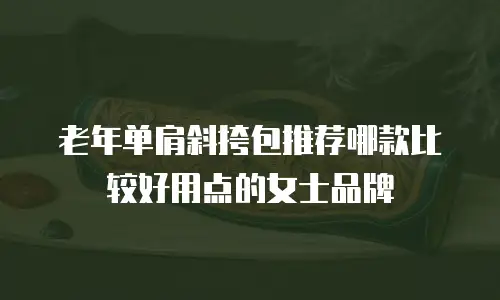老年单肩斜挎包推荐哪款比较好用点的女士品牌