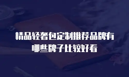 精品轻奢包定制推荐品牌有哪些牌子比较好看