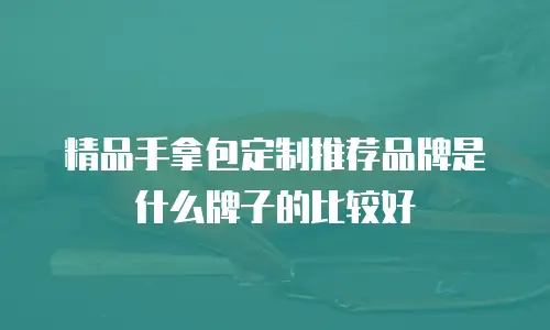 精品手拿包定制推荐品牌是什么牌子的比较好