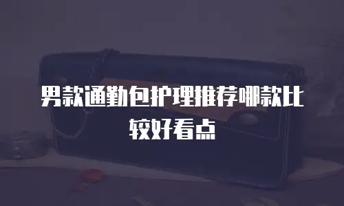 男款通勤包护理推荐哪款比较好看点