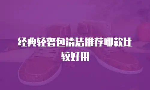 经典轻奢包清洁推荐哪款比较好用