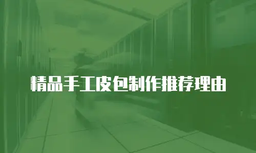 精品手工皮包制作推荐理由