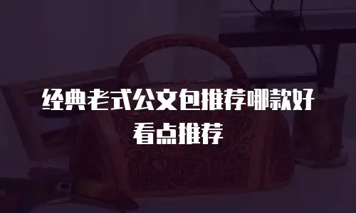 经典老式公文包推荐哪款好看点推荐