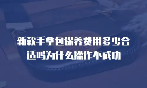 新款手拿包保养费用多少合适吗为什么操作不成功
