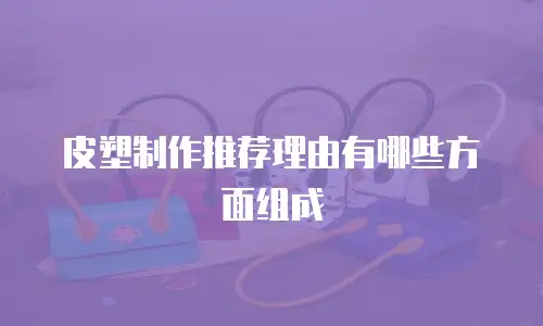皮塑制作推荐理由有哪些方面组成