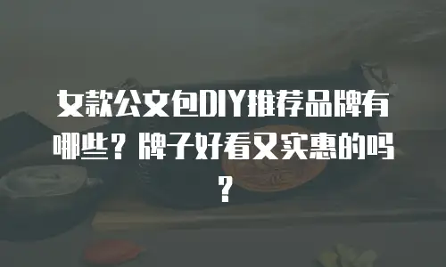 女款公文包DIY推荐品牌有哪些？牌子好看又实惠的吗？