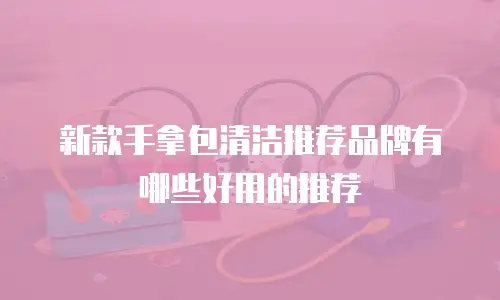 新款手拿包清洁推荐品牌有哪些好用的推荐