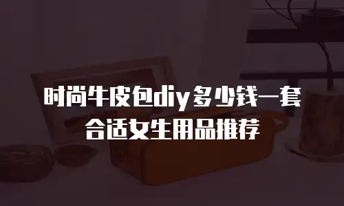 时尚牛皮包diy多少钱一套合适女生用品推荐