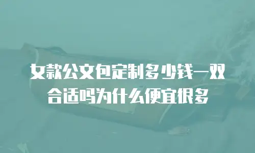 女款公文包定制多少钱一双合适吗为什么便宜很多