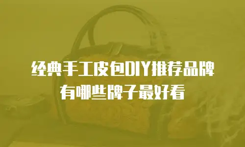经典手工皮包DIY推荐品牌有哪些牌子最好看