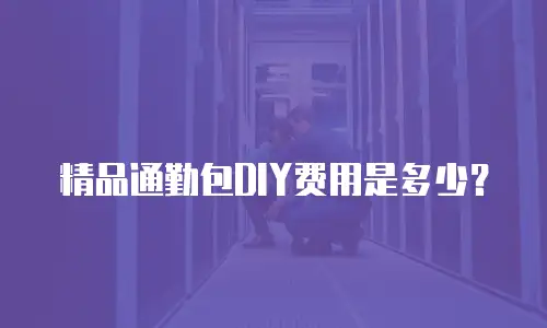 精品通勤包DIY费用是多少？