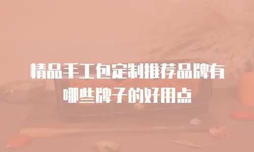 精品手工包定制推荐品牌有哪些牌子的好用点