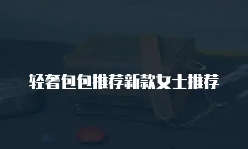 轻奢包包推荐新款女士推荐