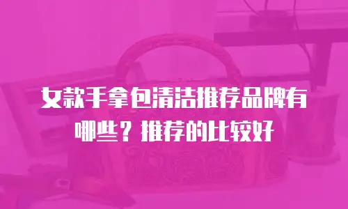 女款手拿包清洁推荐品牌有哪些？推荐的比较好